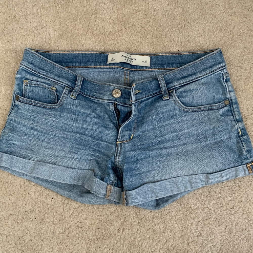 Gently worn A&F jean shorts